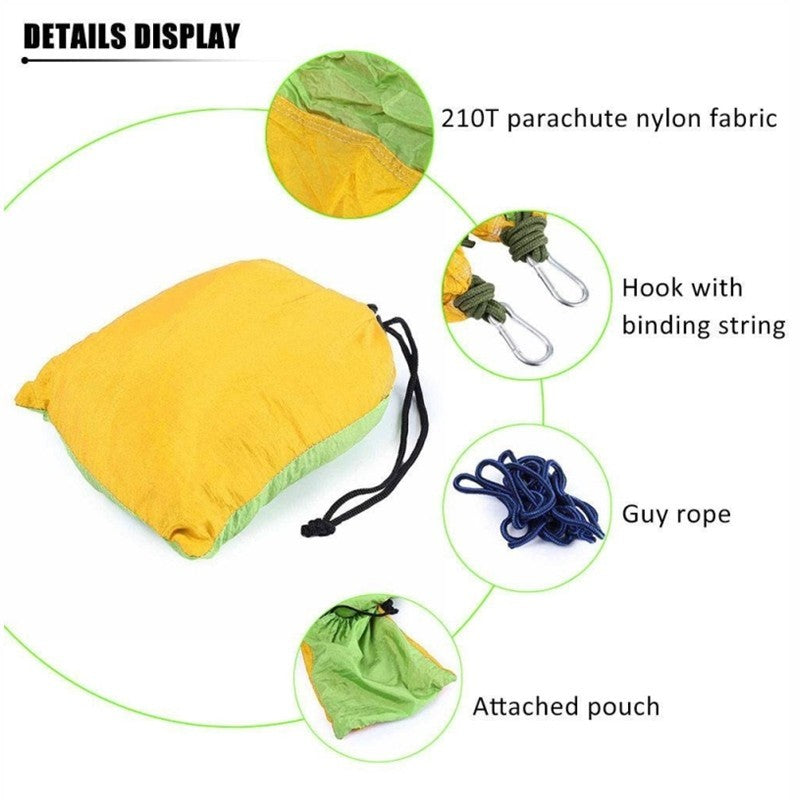 Parachute Nylon Backpacking Hammock