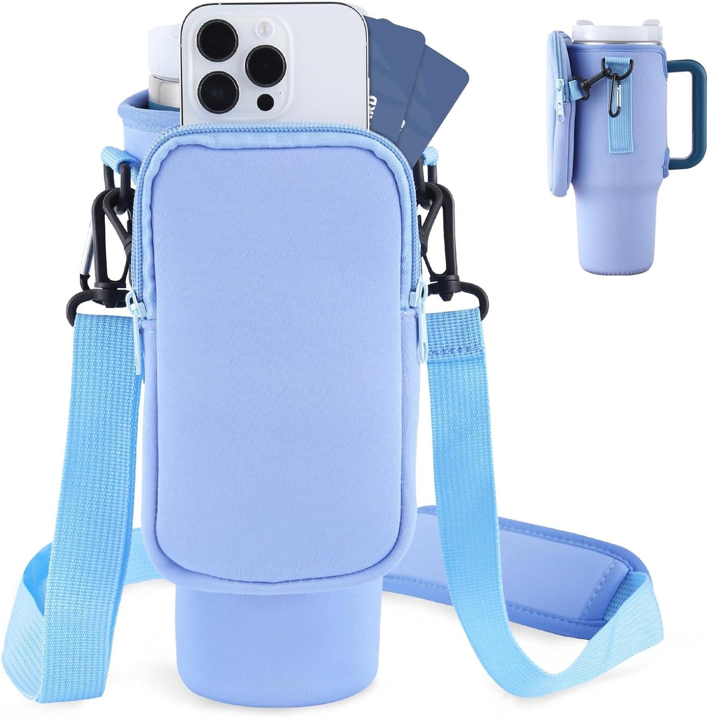 Neoprene Water Bottle Carrier for 40 oz Tumbler