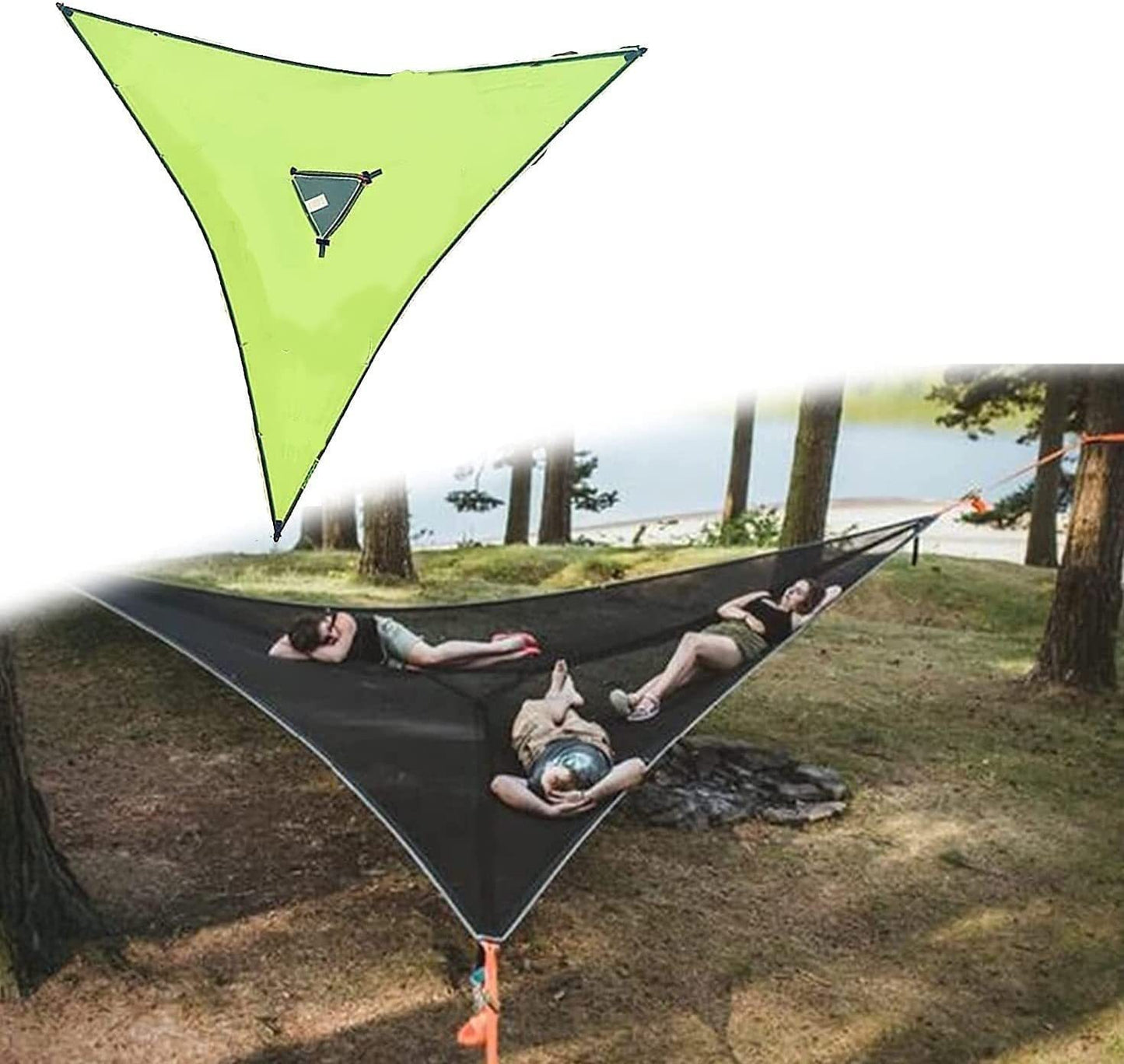 Camp Trio Triangle Hammock—Hang Anywhere Together