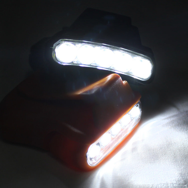 Compact 5LED Cap Headlamp – Hands-Free Lighting